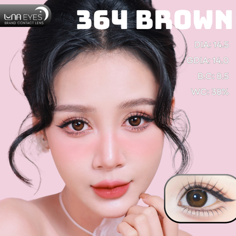 (quà tặng) FC-364 BROWN - size to