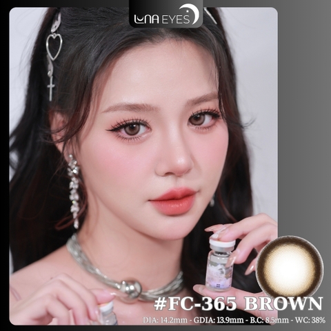 (Luna Eyes) FC-365 Brown - size vừa