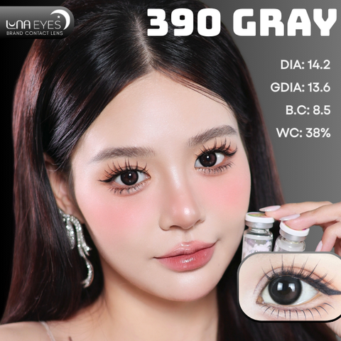 (Luna Eyes) FC-390 GRAY - size vừa