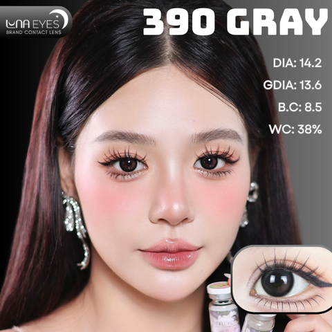 (Luna Eyes) FC-390 GRAY - size vừa