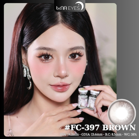 (Luna Eyes) FC-397 BROWN - size vừa