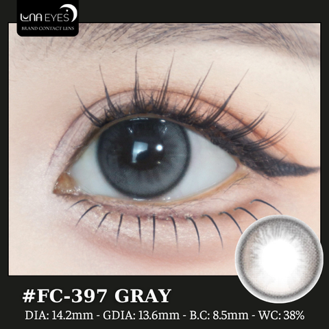 (Luna Eyes) FC-397 GRAY - size vừa