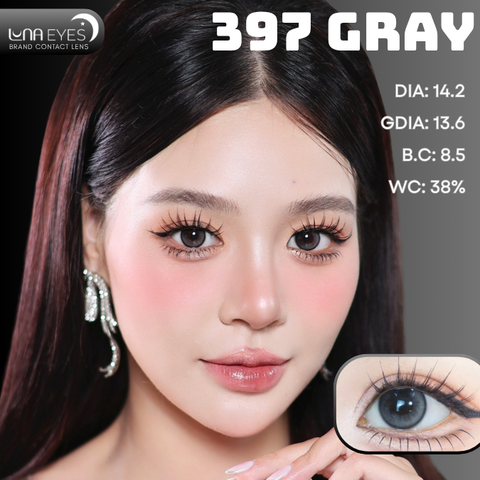 (Luna Eyes) FC-397 GRAY - size vừa