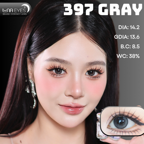 (Luna Eyes) FC-397 GRAY - size vừa