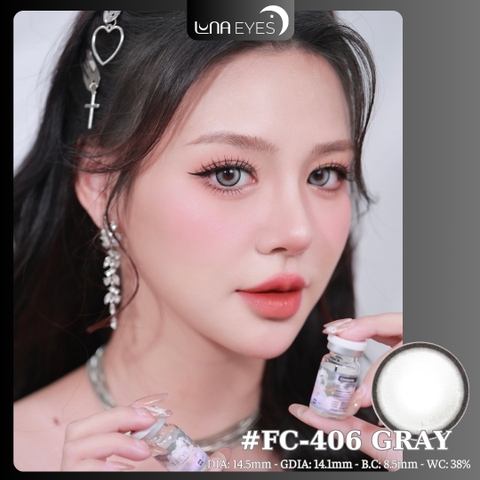 (Luna Eyes) FC-406 GRAY - size to