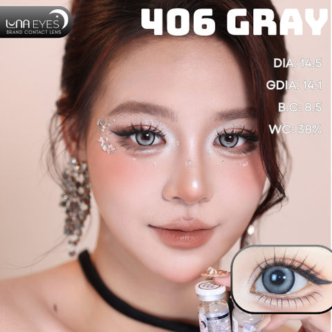 (Luna Eyes) FC-406 GRAY - size to