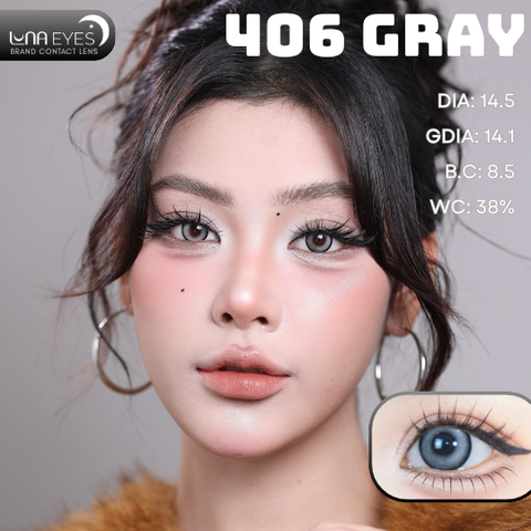 (Luna Eyes) FC-406 GRAY - size to