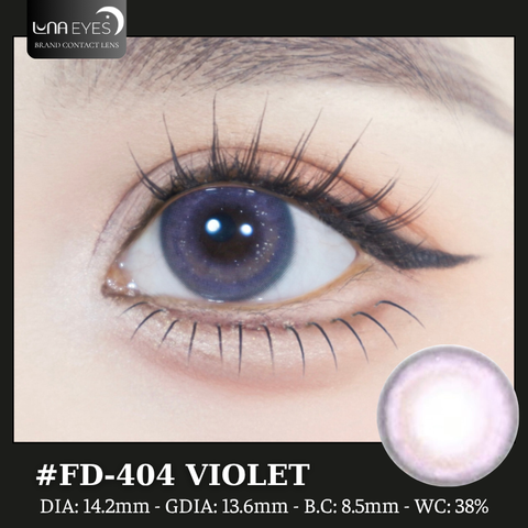 (quà tặng) FD-404 VIOLET - size vừa