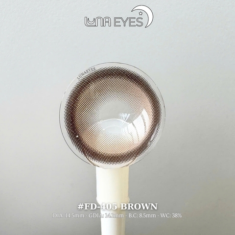 (Luna Eyes) FD-405 BROWN - size to