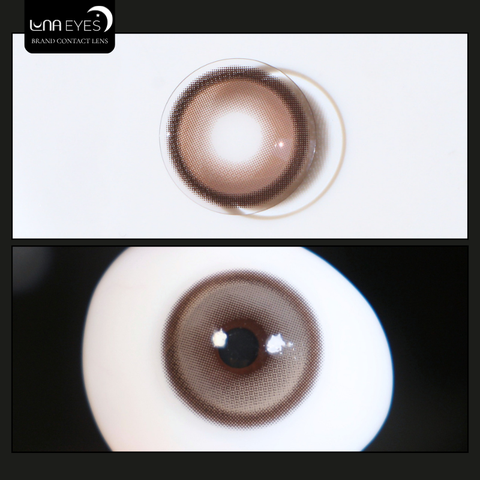 (Luna Eyes) FD-405 BROWN - size to