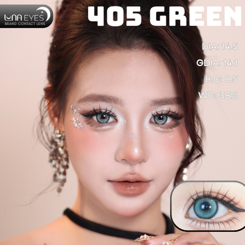 (Luna Eyes) FD-405 GREEN - size to
