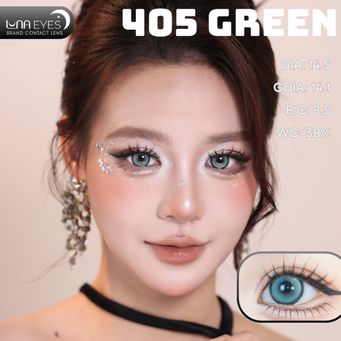 (Luna Eyes) FD-405 GREEN - size to