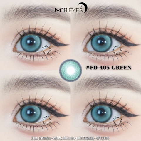 (Luna Eyes) FD-405 GREEN - size to