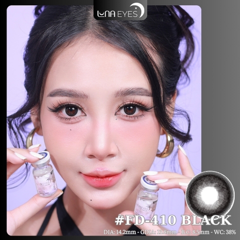 (Luna Eyes) FD-410 BLACK - size vừa