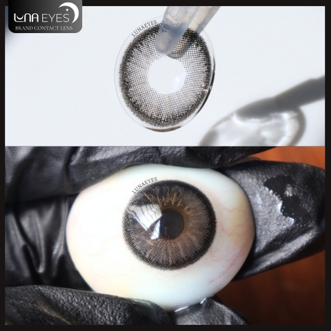 (Luna Eyes) FD-412 BLACK - size vừa