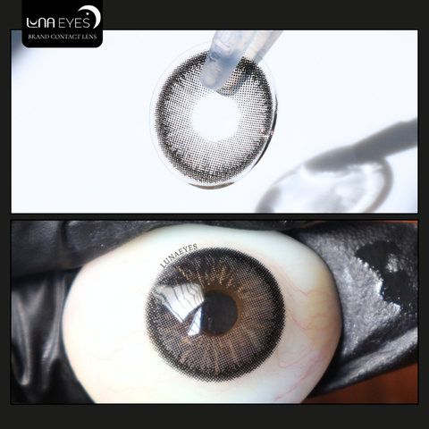 (Luna Eyes) FD-412 BLACK - size vừa