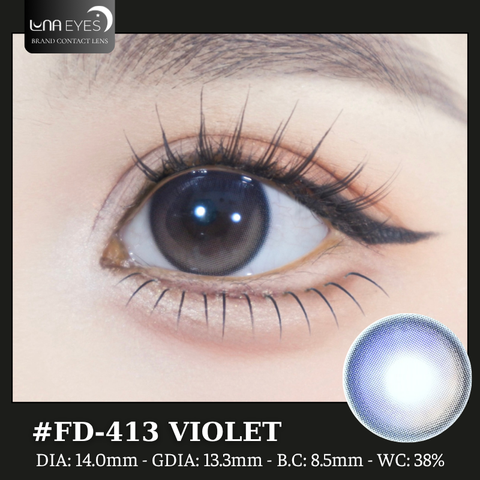 (Luna Eyes) FD-413 VIOLET - size nhỏ