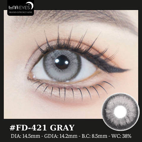 (quà tặng) FD-421 GRAY - size to