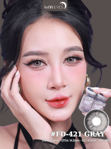 (quà tặng) FD-421 GRAY - size to
