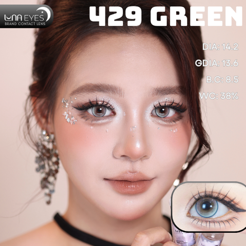 (Luna Eyes) FD-429 GREEN - size vừa