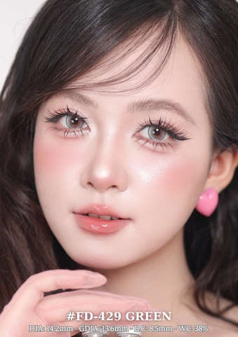 (Luna Eyes) FD-429 GREEN - size vừa