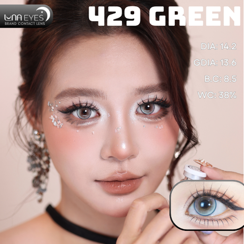 (Luna Eyes) FD-429 GREEN - size vừa