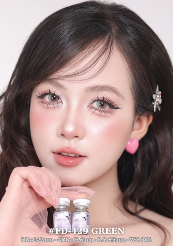 (Luna Eyes) FD-429 GREEN - size vừa