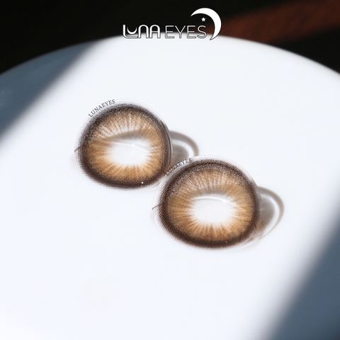 (Luna Eyes) FD-435 BROWN - size vừa