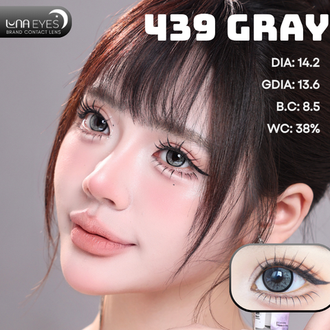 (Luna Eyes) FD-439 GRAY -size vừa