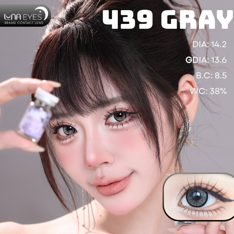 (Luna Eyes) FD-439 GRAY -size vừa