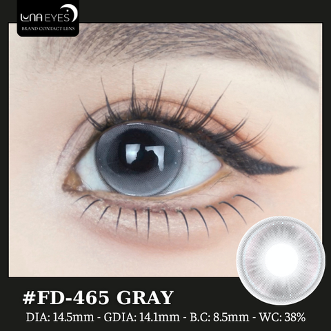 (Luna Eyes) FD-465 GRAY - size to