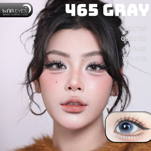 (Luna Eyes) FD-465 GRAY - size to