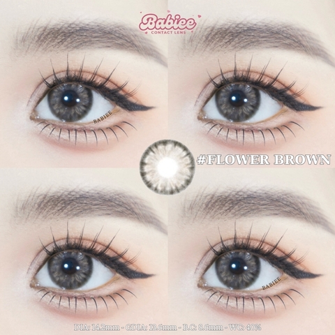 (Babiee) FLOWER BROWN - size vừa