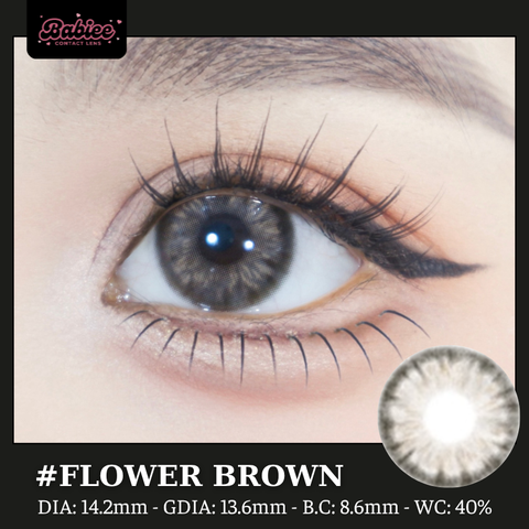 (Babiee) FLOWER BROWN - size vừa