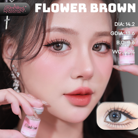 (Babiee) FLOWER BROWN - size vừa