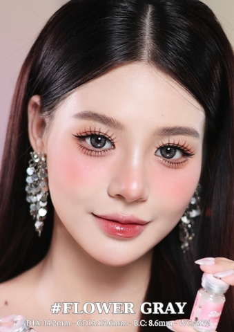 (Babiee) FLOWER GRAY - size vừa