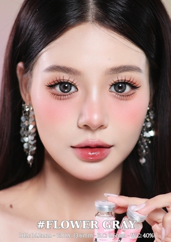 (Babiee) FLOWER GRAY - size vừa