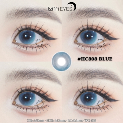(Luna Eyes) HC808 BLUE - size to