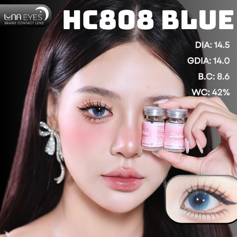 (Luna Eyes) HC808 BLUE - size to