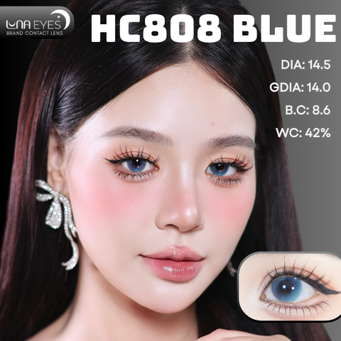 (Luna Eyes) HC808 BLUE - size to