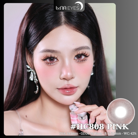 (Luna Eyes) HC808 PINK - size to