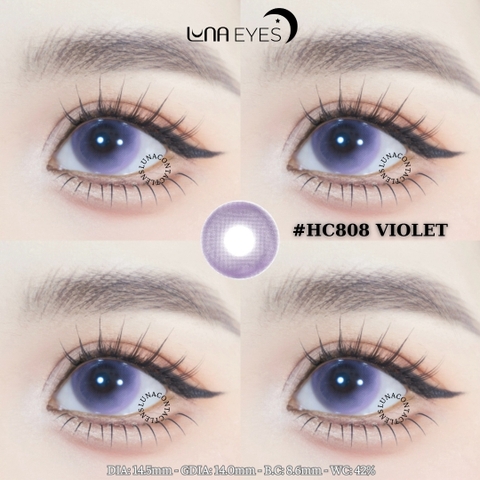 (Luna Eyes) HC808 VIOLET - size to