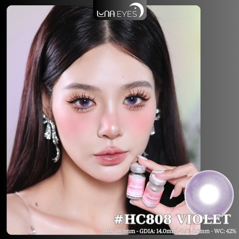 (Luna Eyes) HC808 VIOLET - size to