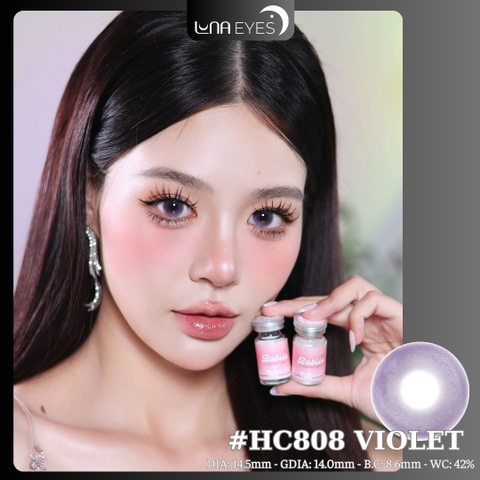 (Luna Eyes) HC808 VIOLET - size to