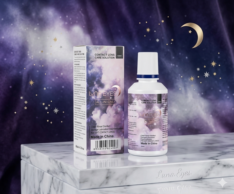 Nước ngâm lens LUNA EYES 120ml dành cho kính áp tròng