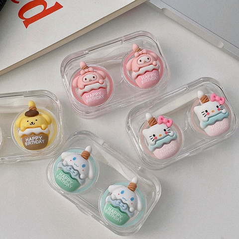 Khay đơn Birthday hình thú kèm dụng cụ đeo