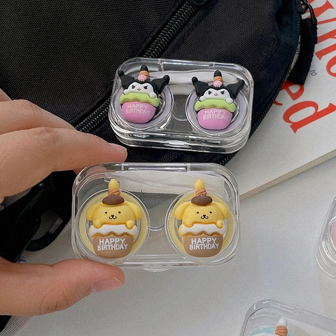 Khay đơn Birthday hình thú kèm dụng cụ đeo