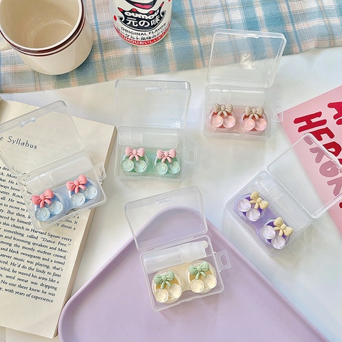 Khay đơn pha lê hình Cherry trong suốt kèm dụng cụ đeo