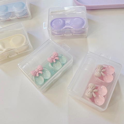 Khay đơn pha lê hình Cherry trong suốt kèm dụng cụ đeo