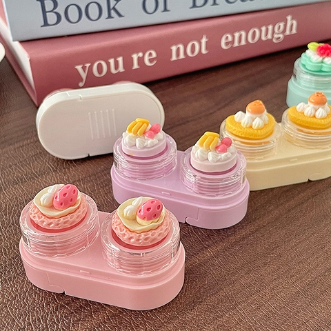 Khay đơn hình hộp bánh dễ thương kèm khay dụng cụ